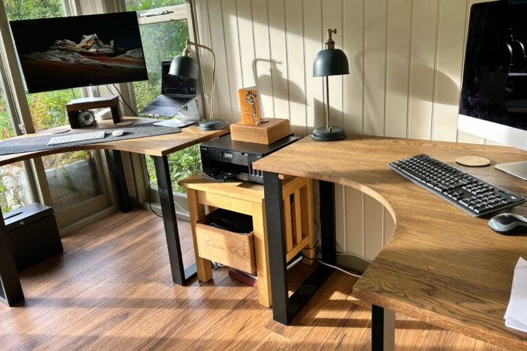 Custom Projects – Custom size solid oak tables and desks